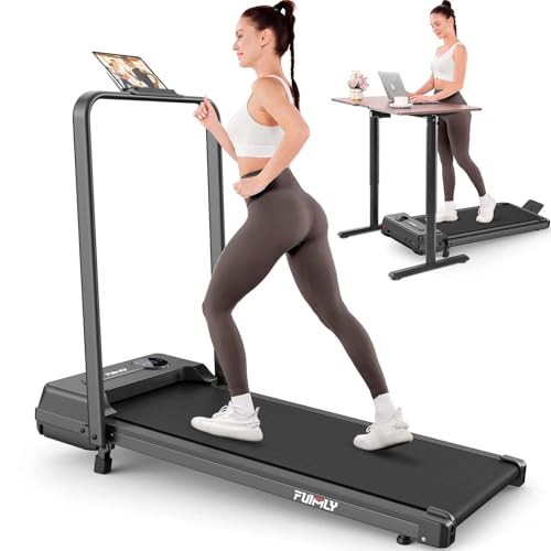 FUNMILY Foldable Walking Pad with Handle Bar, 4 in 1