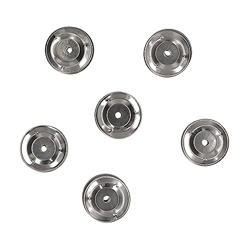 Mingzhe 50 peças Pandeiro Sino Tinir Sino de Aço Inoxidável para Sino Pandeiro Pandeiros Igreja