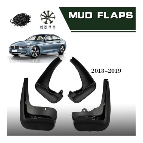 Bavettes pour auto garde-boue extérieurs pneus Série 3 F30 2012-2018 - 5