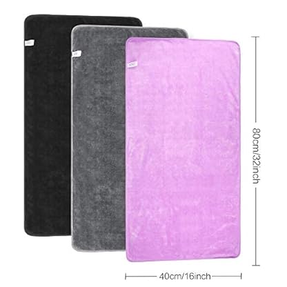 SINLAND Mikrofaser-Handtücher, für Sport, Fitness, Workout, Schweißtuch, super weich und saugfähig, 3er-Pack, 40,6 x 81,3 cm – Bild 6