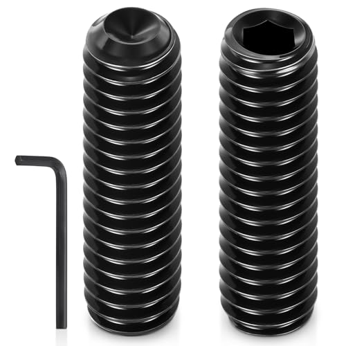 Kozelo 60Pcs Cup Point Socket Set Screws-M6-1x20 Carbon Steel