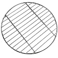 Hemoton Stainless Steel Barbecue Round BBQ Grill Net/Mesh/Rack/Grate/Steam Mesh Cooking Grate 24cm/9.4 Inch
