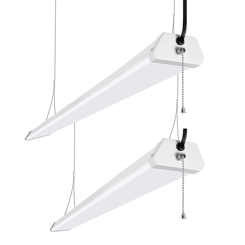 bulbeats Utility LED Shop Light 4ft 9600 Lm Super Bright 80W 5000K