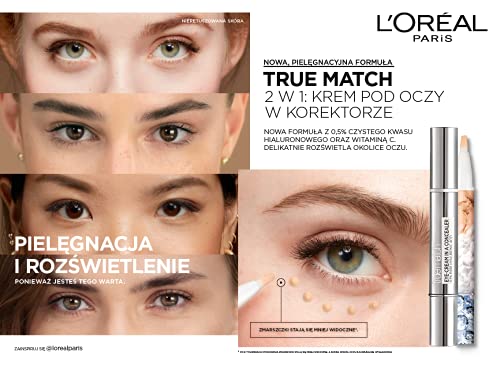 L’Oréal Paris Concealer für Augenpflege mit Hyaluronsäure und Vitamin C