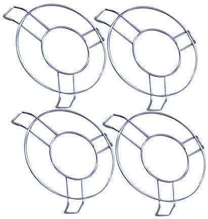 SVE Kitchen Store Stainless Steel Hot Pot Stand - Set of 4