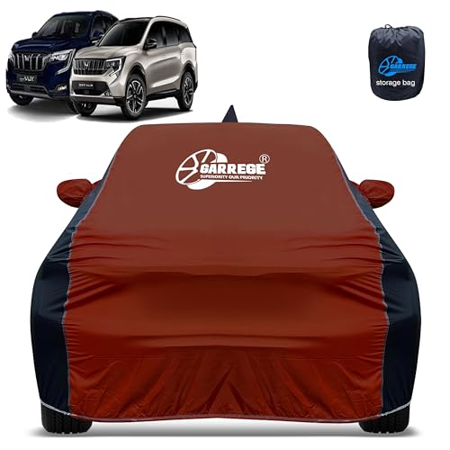 Image of GARREGE Car Cover for Xuv 700 & Xuv 7xo All-Weather & Scratch Protection with Mirror & Antenna Pockets | Washable Fabric | Custom Fit | Premium Multicolor | We Send Any One Color from Showing Image