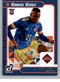 2021-22 Donruss Road to Qatar Rookie Kings #14 Jhon Lucumi Colombia Official FIFA Soccer Trading Card in Raw (NM or Better) Condition