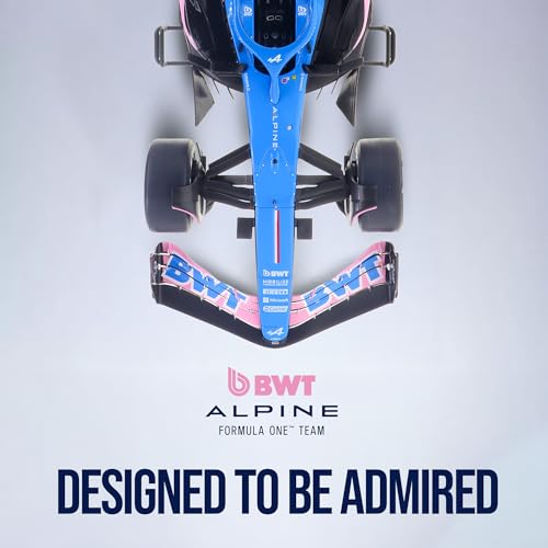 Image of LUPPA Formula 1 ALP A523 Model kit - 1:18 Scale Racing F1 ALP A523 Model Inspired by Pierre Gasly & Esteban Ocon l Building kit, Collectible diecast, 140 Pieces