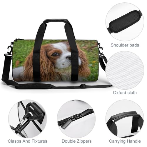 Duffel bag pour camping randonnée voyage Chien Naturel sac de sport - 5