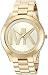 Michael Kors Women's Slim Runway Quartz Watch with Stainless-Steel Strap, Gold, 20 (Model: MK3739)