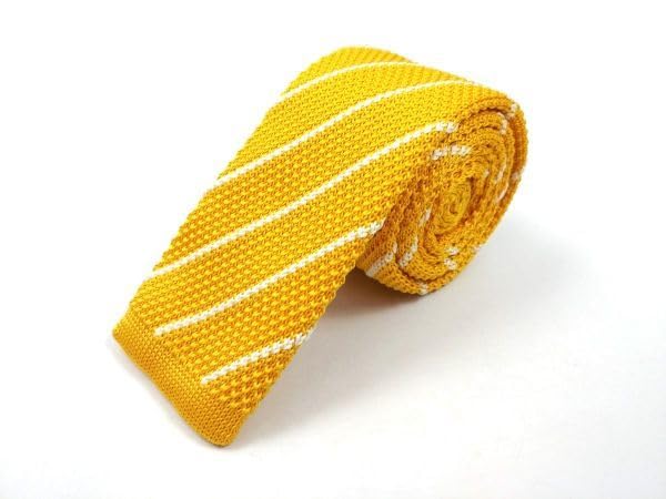ARNYS イエロー ニットタイ ネクタイ 【公式通販】