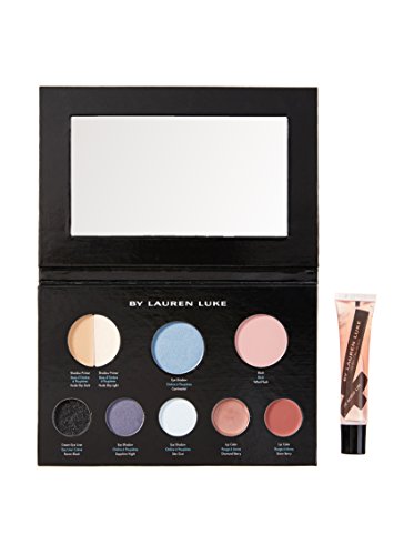 Lauren Luke Lauren Luke Full Face Makeup Palette and My Glossy Lips, Ll801-03 My Sultry Blues, 11.4 Ounces