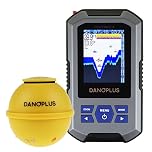 Wireless Fish Finder Portable Fishfinder Sonar Sensor 147feet Depth Detection Rechargeable Depth Finders Kayak Fishing Accessories for Sea Fishing, Ice Fishing, Boat Fishing