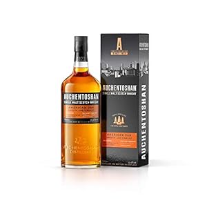 Auchentoshan American Oak Single Malt Scotch Whisky, mit Geschenkverpackung, erfrischender Geschmack, 40% Vol, 1 x 0,7l