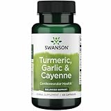 Swanson Full Spectrum Turmeric Garlic & Cayenne 60 Capsules