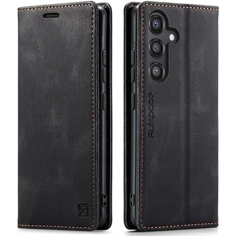 LOLFZ Magnetic Flip Case for Galaxy S24 5G Cover