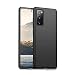 Produktbild Ylife Hülle Kompatibel mit Samsung Galaxy S20 FE (5G) Matt Schwarz Silikon Hochwertig TPU Weiche Handyhülle Ultra Dünn Black Anti-Fingerabdruck rutschfest Schutzhülle Case für Samsung S20 FE
