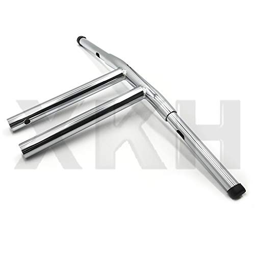 Xkh- 12" Rise T-Bars Handlebar Drag Bar Compatible With Harley 96-17 Sportster Dyna Softail Chrome [B07Lcz45Wj] #TOP6