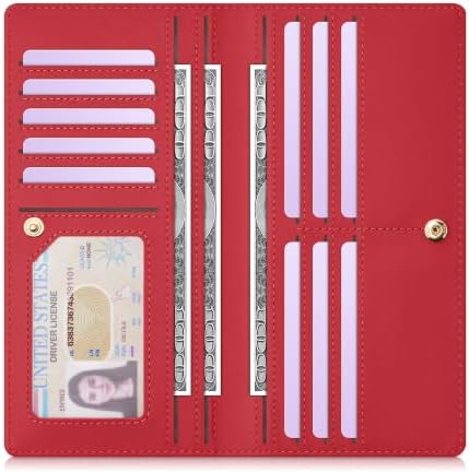 Tipmile Slim Wallet for Women, RFID Blocking Credit Card Holder