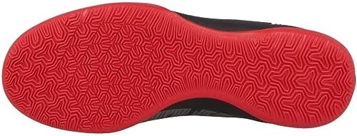 NIKE Jr. Mercurial Vapor XI IC Indoor Soccer Shoe (Sz. 2Y) Black, White, Red | Image 4