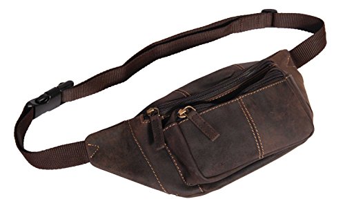 Ceinture de voyage A1 FASHION GOODS en cuir pour ranger vos billets en sécurité