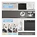 COMFEE’ Countertop Dishwasher, Energy Star Portable Dishwasher, 6 Place Settings & 8 Washing Programs, Speed, Baby-Care, ECO& Glass, Dish Washer for Dorm, RV& Apartment, Black