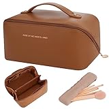 【Perfektes Praktisches Geschenk】Wir glauben, dass diese make up bag definitiv Ihre perfekte Geschenkwahl ist! Es kann als Geschenk für Ihre Mutter und Mädchen am Muttertag, Frauentag, Weihnachten, Geburtstag und Valentinstag gegeben werden. Es ist eine unverzichtbare Rolle für Reisen, Urlaub, Fitnessstudio, Camping, Bad und Outdoor-Aktivitäten.