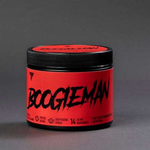 Foto von Trec Nutrition BOOGIEMAN Pre-Workout Booster Trainingsbooster Fitness Bodybuilding (300g Candy Flavor)