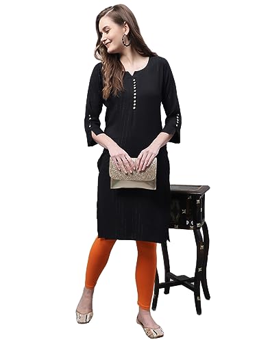 Image of Cotton Comfort Fit Elasticated Waistband Stretchable Leggings