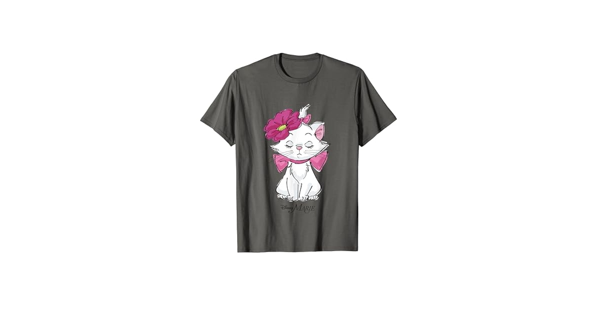ディズニー　Cats&Dogs Tシャツ　おしゃれ キャットマリー Amazon | DISNEY おしゃれキャット マリー プリント 152100013 T