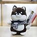 KanTaiXin Peluche Akita Inu en forme de chien - Jouet en peluche pour chiot - Oreiller doux