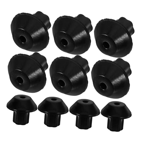 Sewroro 16pcs Gas Stove Rubber Feet Pads Non Slip Replacement Grate Supports for Enhanced Stability and Performance Easy Installation for Cooktops and Hobs