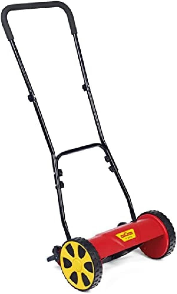 Wolf Garten TT 350 S Cylinder Garden Lawn Mower, Red/Yellow/Black, 53x45x23 cm