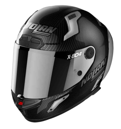 Image of Nolan X-804 RS Ultra Carbon Silver Edition Helmet, black/silver, XL (62)