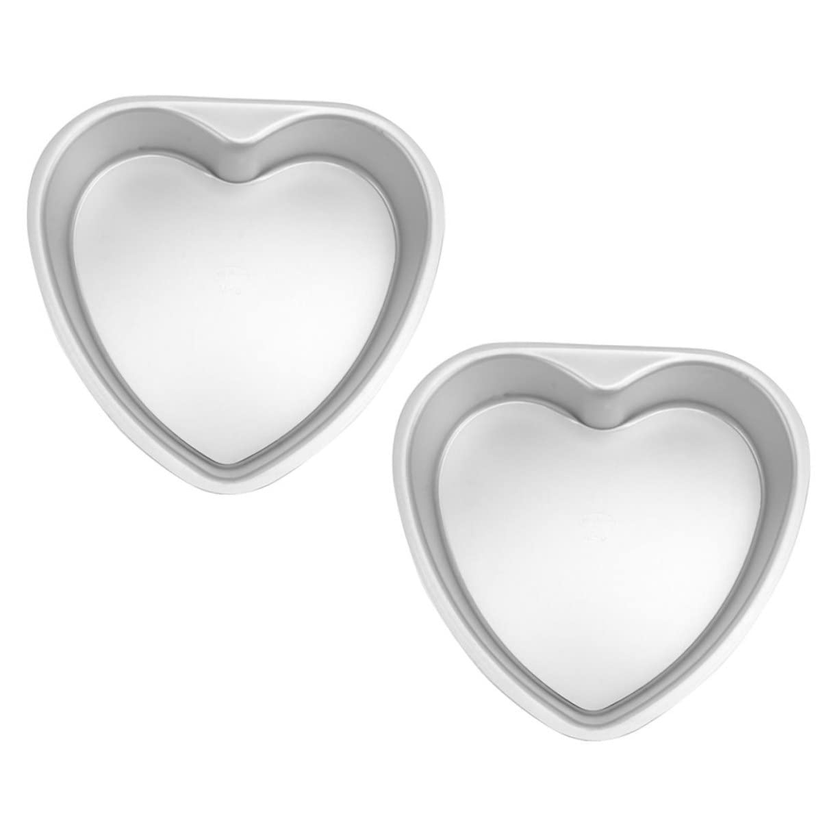 Amosfun 8 Piezas Molde De Pastel De Corazón Mini Moldes Para Tarta De Queso Bandejas Para Hornear Para Moldes Para Pasteles En Forma De Corazón Moldes Para Hornear Pasteles De Queso