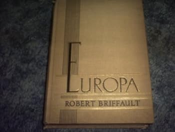 Unknown Binding Europa First Edition Robert Briffault Book