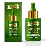 Hair Growth Serum – Advanced Biotin with Caffeine, Peptides, Botanical Extract for Thicker, Fuller, Longer Hair, Reduces Hair Thinning, Hair Regrowth Tonic, Hair Loss Treatment for Men & Women, 30ml