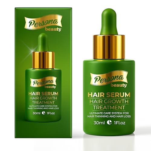 Hair Growth Serum – Advanced Biotin with Caffeine, Peptides, Botanical Extract for Thicker,...
