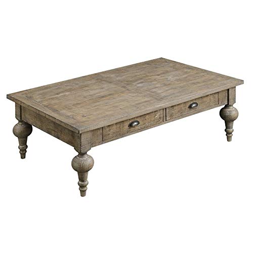 Wallace & Bay Haynes Coffee Table, 52 Inch, Gray #TOP1