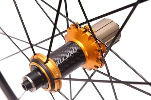 Roue de vélo de route 700c profilée 40mm pour cassette 11 vitesses