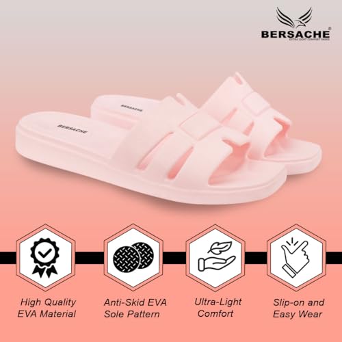 Image of BERSACHE Extra Soft Classic Casual CHAPPAL with Regular wear with Ultra Soft & Flexibility Technology Slippers for Women 's