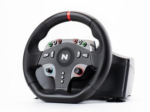 Image of NiTHO Drive Pro ONE Gaming Racing Wheel with Separate Shifter and Floor Pedals, Steering Wheel for PC, PS4, Xbox One, Xbox Series X|S, Switch, 270 Degree Zero Dead Zone Driving Car Simulator
