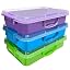Blue, Green, Purple