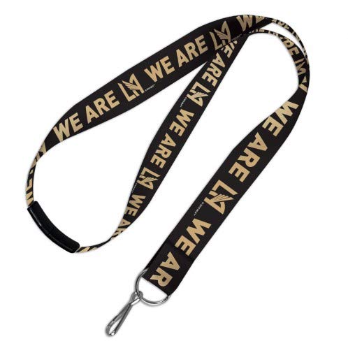Lanyard Los Angeles FC tour de cou porte-clés WinCraft goodies football