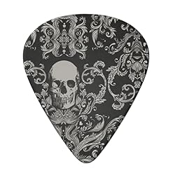 FUCVNPZ Lot de 6 médiators en celluloïd pour guitare acoustique, électrique, basse ou ukulélé Noir - Les Beatles, Paul McCartney, John Lennon, RIngo Starr, George Harrison FUCVNPZ Lot de 6 médiators en celluloïd pour guitare acoustique, électrique, basse ou ukulélé Noir – Image 3