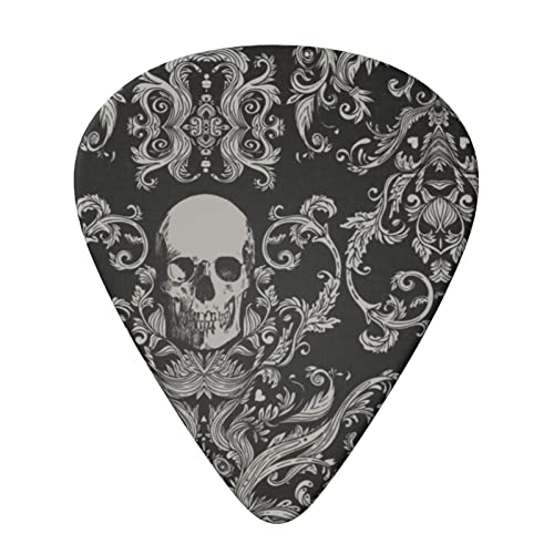 FUCVNPZ Lot de 6 médiators en celluloïd pour guitare acoustique, électrique, basse ou ukulélé Noir - Les Beatles, Paul McCartney, John Lennon, RIngo Starr, George Harrison FUCVNPZ Lot de 6 médiators en celluloïd pour guitare acoustique, électrique, basse ou ukulélé Noir – Image 4