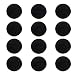 Produktbild SODIAL (R) 12 Stueck Runde schwarz Foam Anti-Rutsch-Fuesse Pad fuer Laptop Notebook