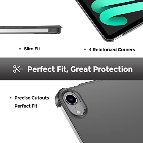 Image of ProCase Smart Case for iPad mini 7 A17 Pro 2024 /Mini 6 2021 8.3 inch -Grey | Slim iPad Mini 7th /6th Gen Case Hard Back Cover for iPad Mini 7th Gen A2995 /A2996 /A2993 /6th Gen A2567 A2568 A256