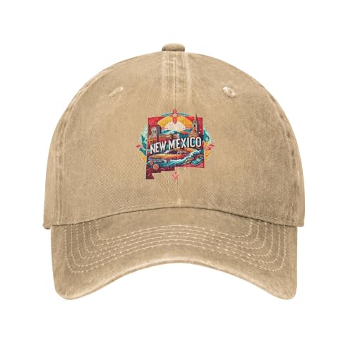 American City New Mexico Baseball Cap Cotton Baseball Hats