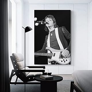 Paul McCartney Poster vintage sur toile pour décoration 50 x 75 cm - Les Beatles, Paul McCartney, John Lennon, RIngo Starr, George Harrison Paul McCartney Poster vintage sur toile pour décoration 50 x 75 cm – Image 3